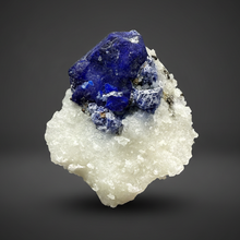 Load image into Gallery viewer, Afghan Lazurite Specimen | Deep Blue Lapis-Grade Crystal on Matrix | Collector Display Mineral
