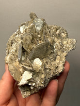 Load image into Gallery viewer, Premium Aquamarine with Mica on Matrix  Collector Mineral Specimen – Nagar Valley, Pakistan
