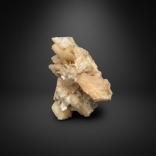 Load image into Gallery viewer, High-Grade Apophyllite on Pink Stilbite Zeolite | Indian Collector Mineral Specimen
