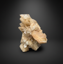Load image into Gallery viewer, High-Grade Apophyllite on Pink Stilbite Zeolite | Indian Collector Mineral Specimen
