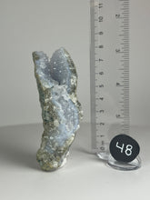 Load image into Gallery viewer, Blue Lace Agate Chalcedony Druzy Rough Raw
