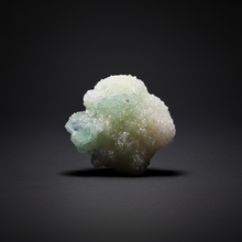 Load image into Gallery viewer, Luminous Mint Apophyllite with Glittering Druzy Sugar Quartz – India
