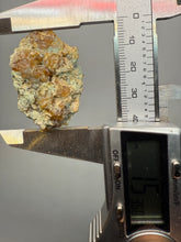 Load image into Gallery viewer, Hessonite Garnet Cluster on Matrix – Natural Collector Specimen from Pakistan | High-Grade Orange-Red Garnet Crystals
