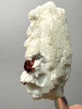 Load image into Gallery viewer, High-Grade Naturally Faceted Red Spessartine Garnet on Matrix — Skardu, Pakistan
