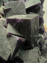 Load image into Gallery viewer, High-Grade Rare Purple-Green-Blue Cubic Fluorite | Cabinet Mineral Collector Specimen | Zhejiang Province, China
