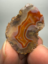 Load image into Gallery viewer, Polished Malawi Agate Half – High-Grade African Banded Agate Display Specimen
