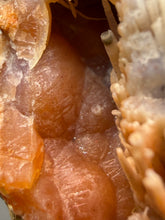 Load image into Gallery viewer, “Goblin Chalcedony” Pink &amp; Orange Druzy Botryoidal Stalactites— Tichka Massif, High Atlas, Morocco
