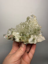 Load image into Gallery viewer, Chlorite-Included Quartz Cluster (Green Phantom Quartz) – Pakistan Mineral Specimen
