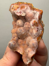 Load image into Gallery viewer, “Goblin Chalcedony” Pink &amp; Orange Druzy Botryoidal Stalactites — Tichka Massif, High Atlas, Morocco

