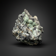 Load image into Gallery viewer, High-Grade Green Wavellite Collectors Specimen - Radiating Botryoidal Crystal Formation - Arkansas, USA
