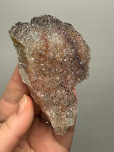 Load image into Gallery viewer, Natural Botryoidal Goethite on Druzy Amethyst Cluster | Collector Mineral Specimen | Morocco
