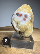 Load image into Gallery viewer, Amethyst and Citrine Druzy Quartz from Uruguay
