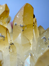Load image into Gallery viewer, High Grade Golden Iron-Stained Himalayan Quartz Cluster | Rare Pakistan Mineral Specimen | Collector Display Crystal
