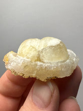 Load image into Gallery viewer, Rare Botryoidal Yellow Fluorite on Quartz Matrix  Collector Mineral Specimen – Maharashtra, India
