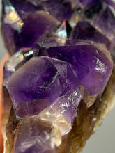 Load image into Gallery viewer, Premium Hematite-Phantom Deep Magenta Ametrine Cluster | Deccan Traps, India | Collector Mineral Specimen
