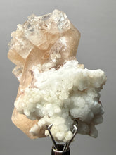 Load image into Gallery viewer, High-Grade Pink Stilbite  + Apophyllite + Red Heulandite Zeolite | Indian Collector Mineral Specimen

