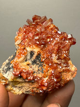 Load image into Gallery viewer, Natural Vanadinite on Matrix | Collector Mineral Specimen | Morocco
