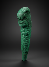 Load image into Gallery viewer, 8.5” Druzy Malachite Stalactite — Botryoidal “Cave” Formation | DR Congo  | Collector Mineral Specimen
