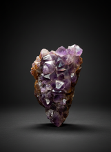 Load image into Gallery viewer, Premium Hematite-Phantom Deep Magenta Ametrine Cluster | Deccan Traps, India | Collector Mineral Specimen
