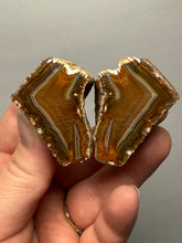 Load image into Gallery viewer, Premium Sumatra Agate Pair (Banded Chalcedony) Display Specimen | Indonesia
