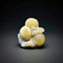 Load image into Gallery viewer, Rare Botryoidal Yellow Fluorite on Quartz Matrix  Collector Mineral Specimen – Maharashtra, India
