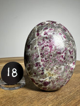 Load image into Gallery viewer, Ruby in Albite Palm Stone from India
