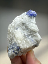 Load image into Gallery viewer, Afghan Lazurite Specimen | Deep Blue Lapis-Grade Crystal on Matrix | Collector Display Mineral
