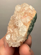Load image into Gallery viewer, Pink Apophyllite on Red &amp; Green Heulandite – Deccan Traps, Maharashtra, India
