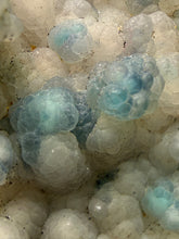 Load image into Gallery viewer, Blue-Green Chrysocolla in Botryoidal Chalcedony Cabinet Specimen | Indonesia

