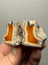 Load image into Gallery viewer, Premium Sumatra Agate Pair (Banded Chalcedony) Display Specimen | Indonesia
