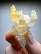 Load image into Gallery viewer, High Grade Golden Iron-Stained Himalayan Quartz Cluster | Rare Pakistan Mineral Specimen | Collector Display Crystal
