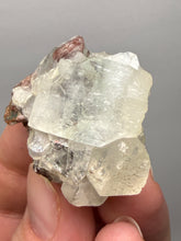 Load image into Gallery viewer, Lustrous Apophyllite over Red Heulandite (Zeolite Pocket) — Deccan Traps, Maharashtra, India
