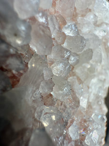 Red Phantom Apophyllite • Maharashtra, India