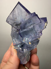 Load image into Gallery viewer, High Grade Purple YGX Fluorite Cluster – Yaogangxian Mine, Hunan, China | Collector Mineral Specimen
