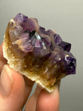 Load image into Gallery viewer, Premium Hematite-Phantom Deep Magenta Ametrine Cluster | Deccan Traps, India | Collector Mineral Specimen

