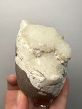 Load image into Gallery viewer, High-Grade “Dream Cloud” Druzy Chalcedony Stalactite — Maharashtra, India (Collector Display Specimen)
