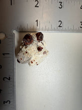 Load image into Gallery viewer, High-Grade Naturally Faceted Red Spessartine Garnet on Matrix — Skardu, Pakistan
