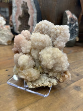 Load image into Gallery viewer, Pink Druzy Stalactite Cluster • India
