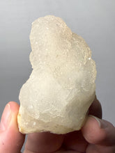 Load image into Gallery viewer, High-Grade “Dream Cloud” Druzy Chalcedony Stalactite — Maharashtra, India (Collector Display Specimen)

