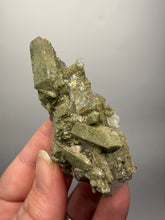 Load image into Gallery viewer, Chlorite-Included Quartz Cluster (Green Phantom Quartz) | Pakistan Mineral Specimen
