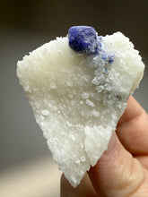 Load image into Gallery viewer, Afghan Lazurite Specimen | Deep Blue Lapis-Grade Crystal on Matrix | Collector Display Mineral
