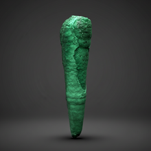 Load image into Gallery viewer, 3.8” High-Grade Malachite Stalactite “Cave” Formation | DR Congo | Mineral Collector Specimen
