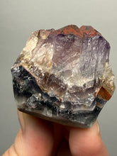 Load image into Gallery viewer, Premium Hematite-Phantom Deep Magenta Ametrine Cluster | Deccan Traps, India | Collector Mineral Specimen
