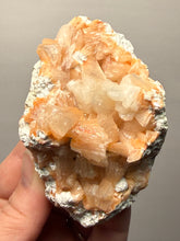 Load image into Gallery viewer, High-Grade Orange Heulandite on Matrix — Maharashtra, India | Zeolite Cluster Specimen
