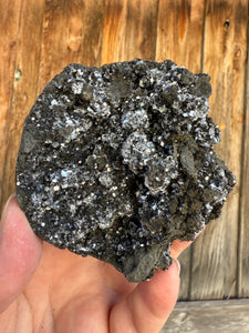 Druzy Black Apophyllite • Maharashtra, India