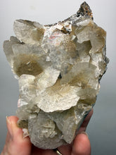 Load image into Gallery viewer, Silvery Bladed “Rose” Calcite Cluster – Yaogangxian Mine, Hunan, China
