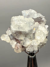 Load image into Gallery viewer, Lustrous Apophyllite over Red Heulandite (Zeolite Pocket) — Deccan Traps, Maharashtra, India
