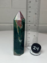 Load image into Gallery viewer, Candy Forest Jasper Obelisk Tower
