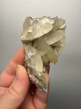 Load image into Gallery viewer, Silvery Bladed “Rose” Calcite Cluster – Yaogangxian Mine, Hunan, China
