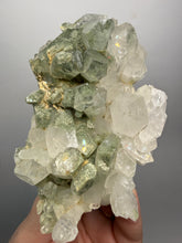 Load image into Gallery viewer, Chlorite-Included Quartz Cluster (Green Phantom Quartz) – Pakistan Mineral Specimen
